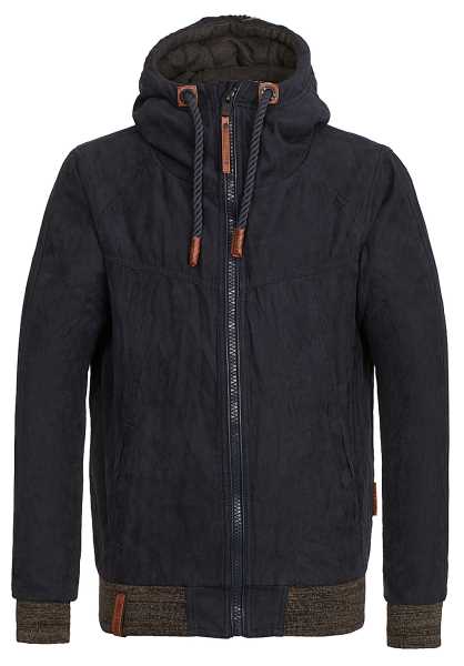 Naketano Muzzy Night Fever - Blu Uomo Tempo Libero Giacche (M5063)